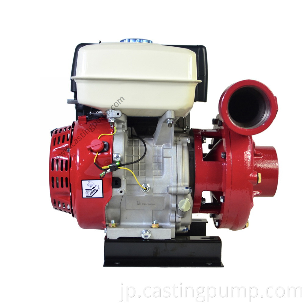 4” casting iron pump with gasolineengine (4)